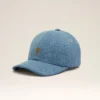Cappellino in denim blu con ricamo “Ami de Coeur” Cappellino in denim blu con ricamo “Ami de Coeur”
