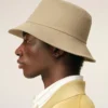 Cappello a secchiello Ami de Coeur in cotone beige Cappello a secchiello Ami de Coeur in cotone beige