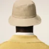 Cappello a secchiello Ami de Coeur in cotone beige Cappello a secchiello Ami de Coeur in cotone beige