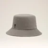 Cappello a secchiello Ami de Coeur in cotone grigio Cappello a secchiello Ami de Coeur in cotone grigio