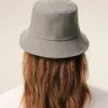 Cappello a secchiello Ami de Coeur in cotone grigio Cappello a secchiello Ami de Coeur in cotone grigio
