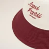 Cappello Ami Paris in cotone rosso e bianco Cappello Ami Paris in cotone rosso e bianco