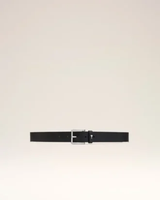 Cintura Paris Paris in pelle di vacchetta nera Cintura Paris Paris in pelle di vacchetta nera