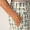 Collana a catena 2 in 1 Ami de Coeur in ottone dorato