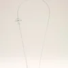 Collana con catena Ami de Coeur in ottone argentato
