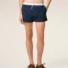 Costume da bagno corto in nylon blu Costume da bagno corto in nylon blu