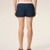 Costume da bagno corto in nylon blu Costume da bagno corto in nylon blu