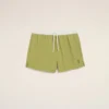 Costume da bagno corto in nylon verde Costume da bagno corto in nylon verde