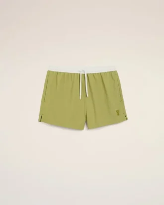 Costume da bagno corto in nylon verde