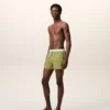 Costume da bagno corto in nylon verde Costume da bagno corto in nylon verde