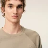 Felpa Ami de Coeur in cotone beige goffrato Felpa Ami de Coeur in cotone beige goffrato