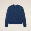 Felpa Ami de Coeur in cotone blu Felpa Ami de Coeur in cotone blu