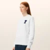 Felpa Ami de Coeur in maglia di cotone bianco Felpa Ami de Coeur in maglia di cotone bianco