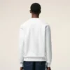 Felpa Ami de Coeur in maglia di cotone bianco Felpa Ami de Coeur in maglia di cotone bianco