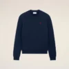 Felpa blu in cotone Red Ami de Coeur Felpa blu in cotone Red Ami de Coeur