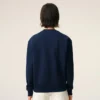 Felpa blu in cotone Red Ami de Coeur Felpa blu in cotone Red Ami de Coeur