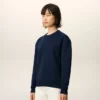 Felpa blu in cotone Red Ami de Coeur Felpa blu in cotone Red Ami de Coeur