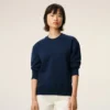 Felpa blu in cotone Red Ami de Coeur Felpa blu in cotone Red Ami de Coeur