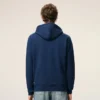Felpa con cappuccio e zip Ami de Coeur in cotone blu Felpa con cappuccio e zip Ami de Coeur in cotone blu