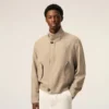 Giacca Harrington in lana vergine beige Giacca Harrington in lana vergine beige