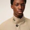 Giacca Harrington in lana vergine beige Giacca Harrington in lana vergine beige