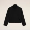 Giacca Harrington in lana vergine nera Giacca Harrington in lana vergine nera