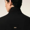Giacca Harrington in lana vergine nera Giacca Harrington in lana vergine nera