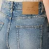 Jeans a zampa in cotone blu Jeans a zampa in cotone blu