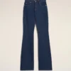 Jeans bootcut in cotone blu Jeans bootcut in cotone blu