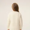 Maglia Ami de Coeur a girocollo in lana bianca Maglia Ami de Coeur a girocollo in lana bianca
