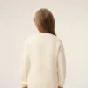 Maglia Ami de Coeur a girocollo in lana bianca Maglia Ami de Coeur a girocollo in lana bianca