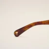 Occhiali da sole in acetato marrone 75006