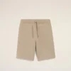 Pantaloncini Ami de Coeur in cotone beige Pantaloncini Ami de Coeur in cotone beige