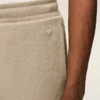 Pantaloncini Ami de Coeur in cotone beige Pantaloncini Ami de Coeur in cotone beige