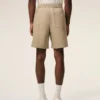 Pantaloncini Ami de Coeur in cotone beige con elastico in vita Pantaloncini Ami de Coeur in cotone beige con elastico in vita