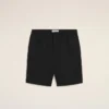 Pantaloncini Ami de Coeur in cotone nero con elastico in vita Pantaloncini Ami de Coeur in cotone nero con elastico in vita