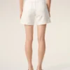 Pantaloncini in cotone bianco con etichetta Ami Paris Heritage Pantaloncini in cotone bianco con etichetta Ami Paris Heritage