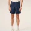 Pantaloncini in cotone blu con etichetta Ami Paris Heritage Pantaloncini in cotone blu con etichetta Ami Paris Heritage