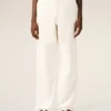 Pantaloni da lavoro in cotone bianco Pantaloni da lavoro in cotone bianco