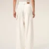 Pantaloni da lavoro in cotone bianco Pantaloni da lavoro in cotone bianco