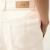 Pantaloni da lavoro in cotone bianco Pantaloni da lavoro in cotone bianco