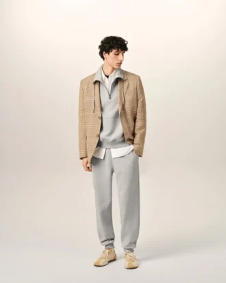 Pantaloni da tuta Ami de Coeur in cotone grigio