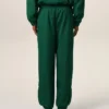 Pantaloni da tuta Ami de Coeur in cotone verde Pantaloni da tuta Ami de Coeur in cotone verde