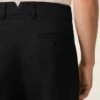 Pantaloni dritti in lana nera Pantaloni dritti in lana nera