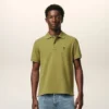 Polo Ami de Coeur a maniche corte in cotone verde Polo Ami de Coeur a maniche corte in cotone verde