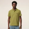 Polo Ami de Coeur a maniche corte in cotone verde Polo Ami de Coeur a maniche corte in cotone verde