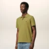 Polo Ami de Coeur a maniche corte in cotone verde Polo Ami de Coeur a maniche corte in cotone verde