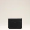 Portacarte Ami de Coeur in pelle di vacchetta nera Portacarte Ami de Coeur in pelle di vacchetta nera