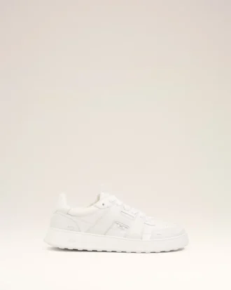 Sneakers A Walk in pelle di vacchetta bianca