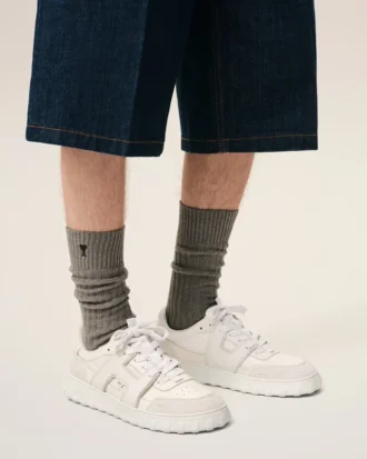 Sneakers A Walk in pelle di vacchetta bianca